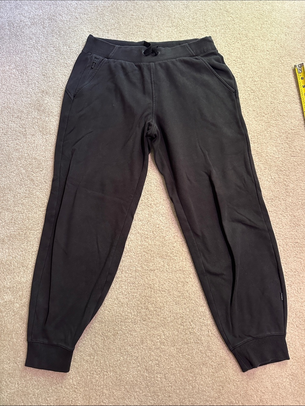 Athleta Black Women's Jogger Sweatpants with Drawstring